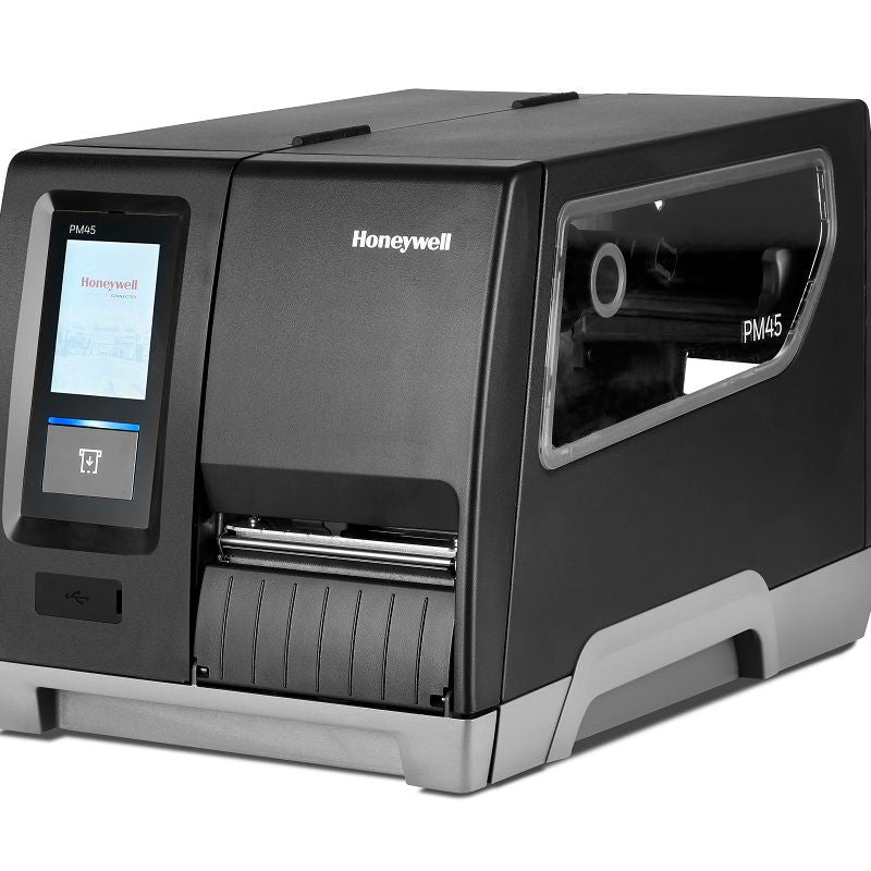 Impresora industrial de etiquetas Honeywell PM45 con pelador