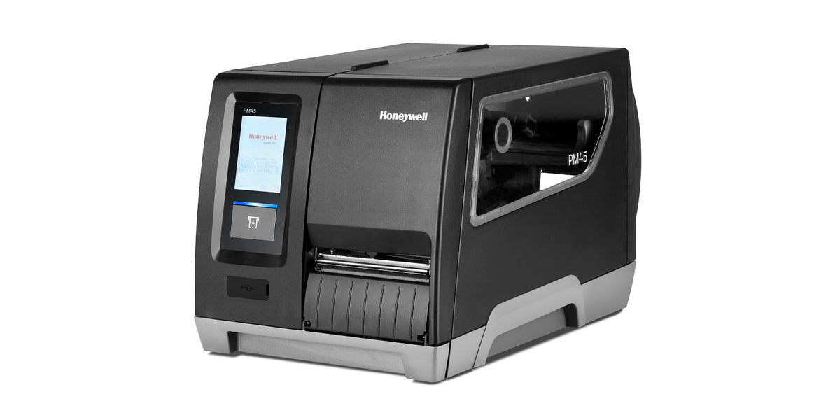Impresora industrial de etiquetas Honeywell PM45 con pelador