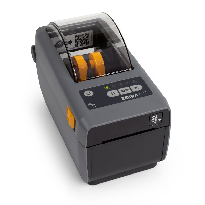 Impresora de etiquetas Zebra ZD411 de sobremesa, compacta y térmica directa