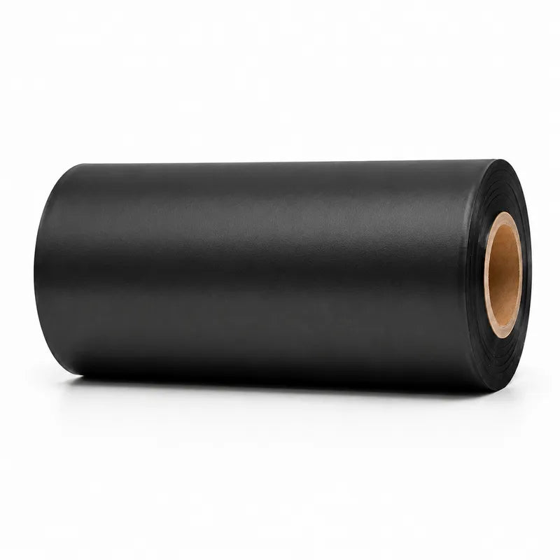 Rollo de ribbon de gran ancho — ribbon de cera de 174 mm por 450 metros